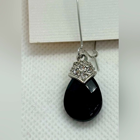 EARRINGS (TWO SETS SILVER TONE)*** - Picture 3 of 5